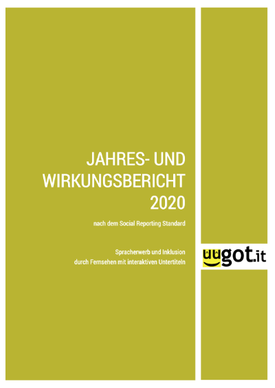 Jahres- und Wirkungsbericht als PDF herunter laden Jahres- und Wirkungsbericht (SRS) als PDF